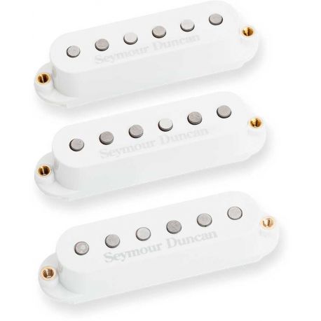 SEYMOUR DUNCAN SET STK-S4 WHITE COVER  CLASSIC STACK PLUS SET