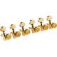 ORTEGA OTMLOCK6L-GO GUIT. LOCKING MACH. 6 IN LINE GOLD