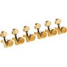 ORTEGA OTMLOCK6L-GO GUIT. LOCKING MACH. 6 IN LINE GOLD