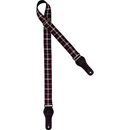 ORTEGA OCS-140U HIGHLAND UKELELE COTTON STRAP SCOTISH DRK