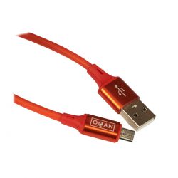 OQAN CABLE MICRO USB ROJO