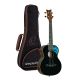 ORTEGA GHOST SERIES UKELELE, TENOR, BLACK RUGH-BKT