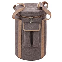 SONIC ENERGY CSCB8BR CRYSTAL SINGING CHALICE BAG 8, BROWN