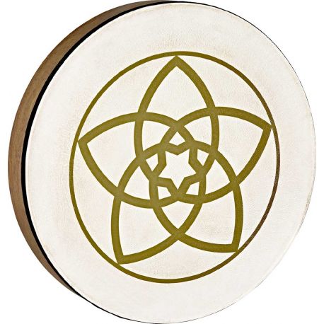 SONIC ENERGY HD16WB-VF HAND DRUM, 16, GOAT HEAD, GOLDEN VENU