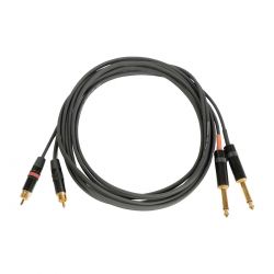 OQAN CABLE SEÑAL QABLP 2JM - 3 - 2RCA YG BK
