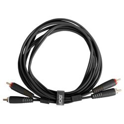 UDG GEAR U97001BL UL AUDIO CABLE RCA - RCA BLACK 1,5M