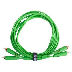 UDG GEAR U97001GR UL AUDIO CABLE RCA - RCA GREEN 1,5M