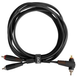UDG GEAR U97005BL UL AUDIO CABLE RCA STRAIGHT-RCA ANGLED