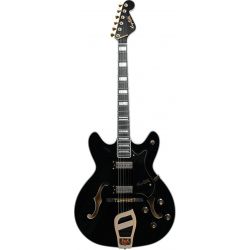 HAGSTROM B-STOCK ELEC. GUITAR. 67 VIKING - BLACK