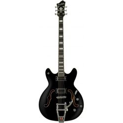 HAGSTROM B-STOCK ELEC. GUIT TRVIKBADX-BLK