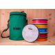 NINO PERCUSSION 8 HAND DRUM SET, FOR 6 KIDS, IN BAG NINOSET45