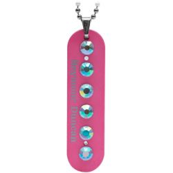 SEYMOUR DUNCAN NECKLACE BOBBIN METAL RED