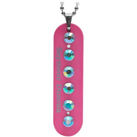 SEYMOUR DUNCAN NECKLACE BOBBIN METAL RED