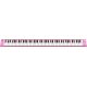 CARRY ON FOLDING PIANO 88 PINK