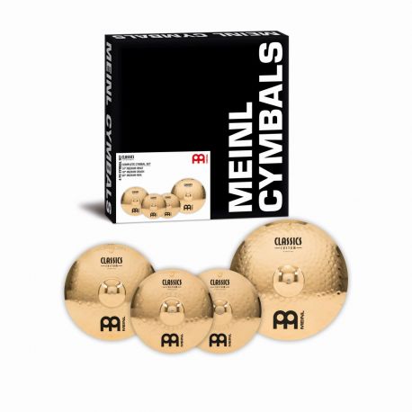 MEINL CC-CS1 CLASSICS CUSTOM BRILLIANT COMPLETE SET