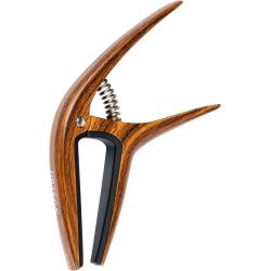ORTEGA TWCAPO-WND CURVFLAT GUIT. CAPO WALNUT