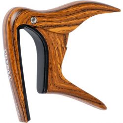 ORTEGA OCAPOCV-WND CURVED GUIT. CAPO WALNUT