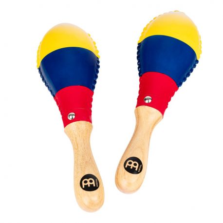 MEINL RAWHIDE MARACAS TRADITIONAL COLOMBIA MSM3CO