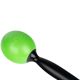 NINO PERCUSSION MOLDED ABS MARACAS, PAIR, GRASS GREEN NINO575GG