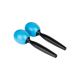 NINO PERCUSSION MOLDED ABS MARACAS, PAIR, SKY BLUE NINO575SB