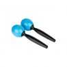 NINO PERCUSSION MOLDED ABS MARACAS, PAIR, SKY BLUE NINO575SB