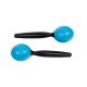 NINO PERCUSSION MOLDED ABS MARACAS, PAIR, SKY BLUE NINO575SB
