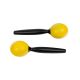 NINO PERCUSSION MOLDED ABS MARACAS, PAIR, YELLOW NINO575Y