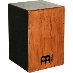 MEINL HCAJ1AWA CAJON BLACK WITH AMERICAN WHITE ASH FRONT