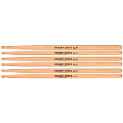 MEINL HICKORY STICKS, 5A, BARREL TIP, 3-PACK HS106-3