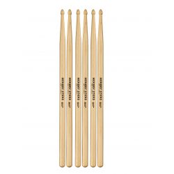 MEINL HICKORY STICKS, 5B, ACORN TIP, 3-PACK HS102-3