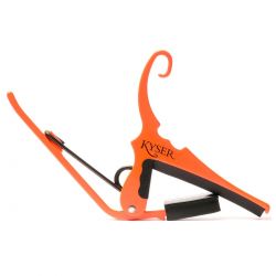KYSER KG6NOA NEON ORANGE CEJILLA KYSER ACUSTICAELECTRIC