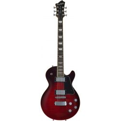 HAGSTROM ELEC. GUITAR SUPER SWEDE CRIMSON FLAME 2023