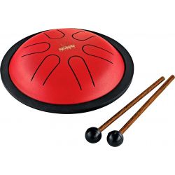 NINO PERCUSSION NINO980R MINI STEEL TONGUE DRUM, ROJO