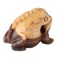 NINO PERCUSSION WOOD FROG GÜIRO, SMALL, NATURAL NINO513NT
