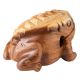 NINO PERCUSSION WOOD FROG GÜIRO, LARGE, NATURAL NINO515NT