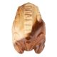 NINO PERCUSSION WOOD FROG GÜIRO, LARGE, NATURAL NINO515NT