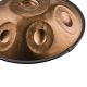 SONIC ENERGY HPSTL93CU HANDPAN, STAINLESS, COPPER, BB2 AMARA