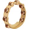MEINL AE-MTA2BO 2 ROWS, MAPLE SHELL, CYMBAL BRONZE JINGL