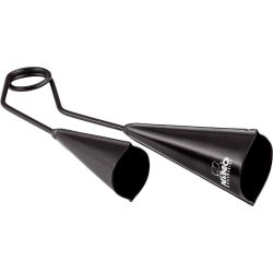 NINO PERCUSSION AGOGO ACERO NEGRO NINO505