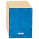 NINO PERCUSSION CAJON PEQUEÑO TAPA AZUL NINO950B