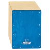 NINO PERCUSSION CAJON PEQUEÑO TAPA AZUL NINO950B