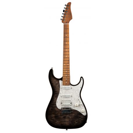 SUHR STANDARD PLUS TRANS CHARCOAL BURST PF HSS
