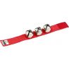NINO PERCUSSION PULSERA CASCABELES ROJA NINO961R