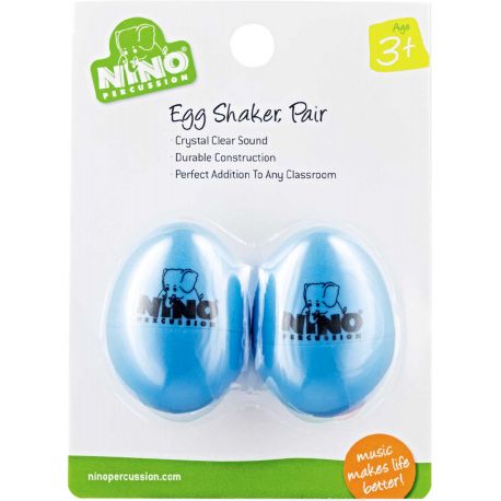 NINO PERCUSSION EGG SHAKER AZUL NINO540SB-2