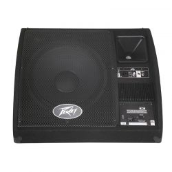 PEAVEY STAGE MONITOR AUTOAMP PV 15PM  POWERED MONITOR