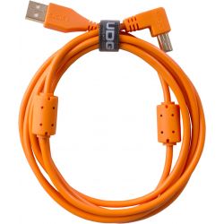 UDG GEAR U95005OR - UL CABLE USB 2.0 A-B ORANGE ANGLED 2M