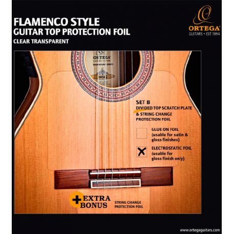 ORTEGA OERP-FLAM2 CLAS. GUIT. PICKGUARD  2 PIECE