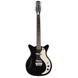 DANELECTRO VINTAGE 12 STRING GLOSS BLACK