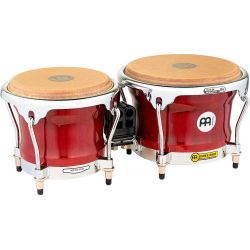 MEINL FWB400CR 7 & 8 12 WOOD BONGO, CHERRY RED