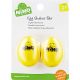 NINO PERCUSSION EGG SHAKER AMARILLO NINO540Y-2
